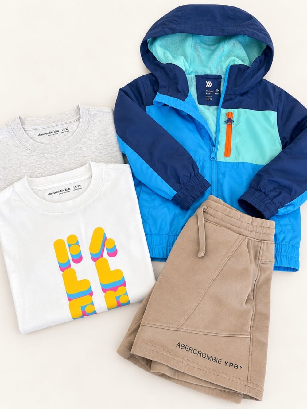 Abercrombie Disney All in Motion l Boys Size 7 Clothing Lot 5 Pieces
